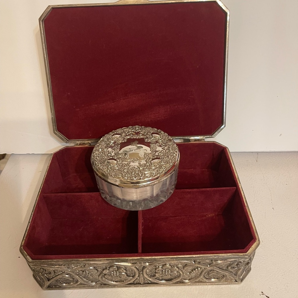 Godinger Silver and Red Decorative Accent Piece